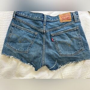 Levi cutoff shorts